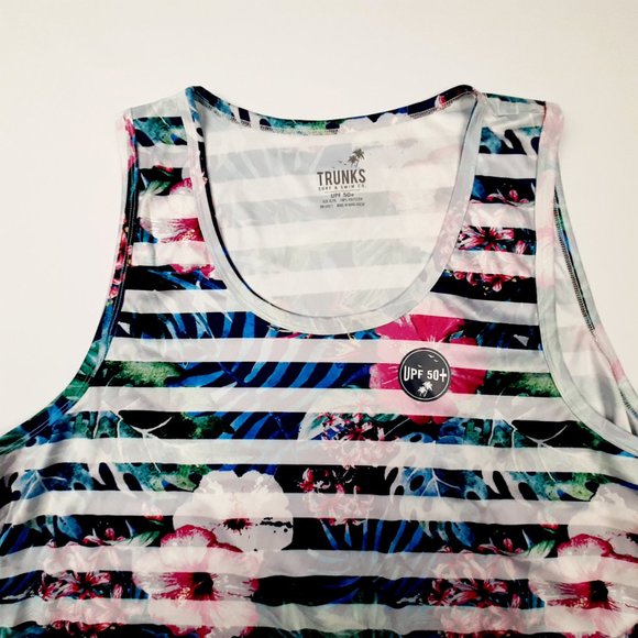 Trunks Surf & Swim Men's Tank Top UPF 50+ Multicol - Picture 2 of 6